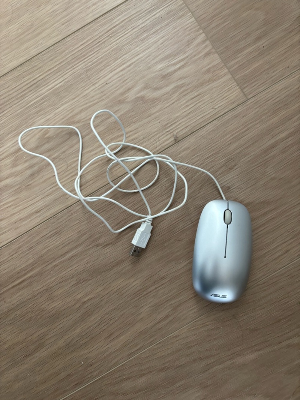 ASUS Silver Wired USB Optical Mouse